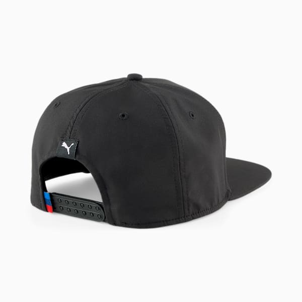 BMW M Motorsport Flat Brim Cap, PUMA Black, large-ZAF