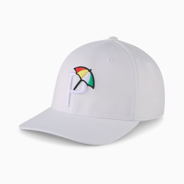 Gorra con visera Arnold Palmer P Golf, White Glow-Ash Gray, large-MEX