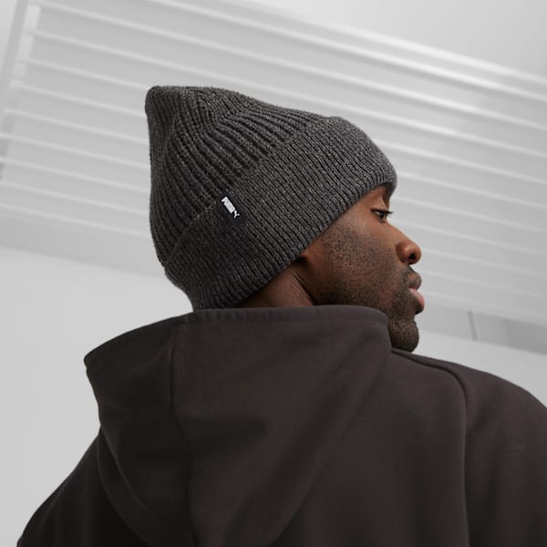 Gorro de lana de gato metálico, PUMA Black, large-MEX