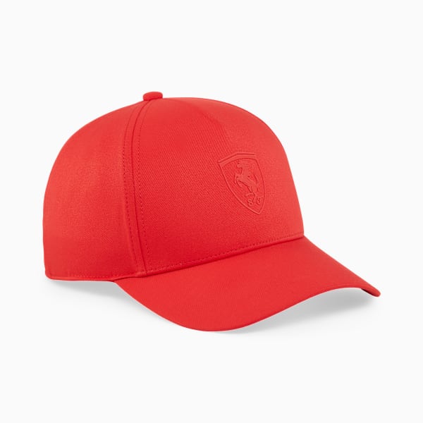 Scuderia Ferrari Style Youth Baseball Cap, Rosso Corsa, large-ZAF