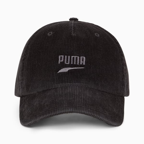 Gorra skater de corderoy con visera, PUMA Black, large-ARG
