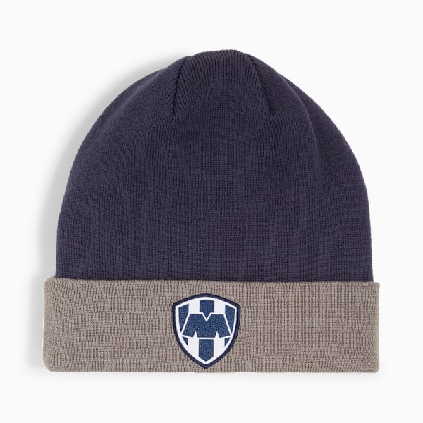 Gorro Monterrey ftbl ESSENTIALS, PUMA Navy-Cast Iron, large-MEX