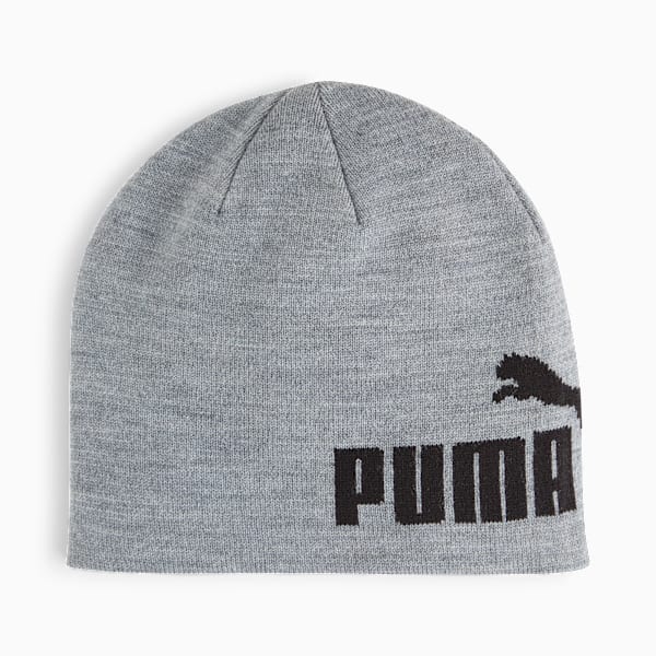 ESS Cuffless Beanie, Medium Gray Heather, large-MEX