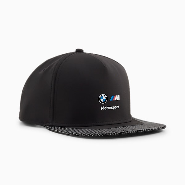 Gorra con visera plana BMW M Motorsport, PUMA Black, large-MEX