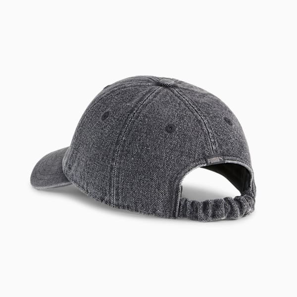 Gorra con visera Gym2K, PUMA Black-Denim Wash, large-ARG