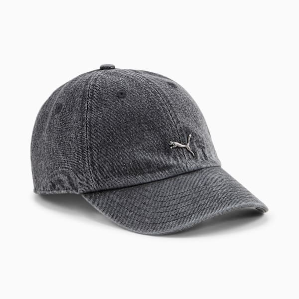 Gorra con visera Gym2K, PUMA Black-Denim Wash, large-ARG