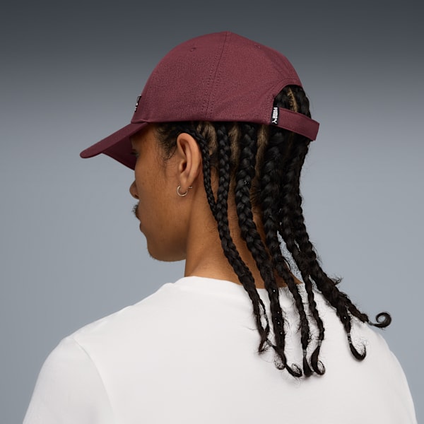 ESS Metal PUMA Cat Baseball Cap, Ruby Shimmer, large-MEX