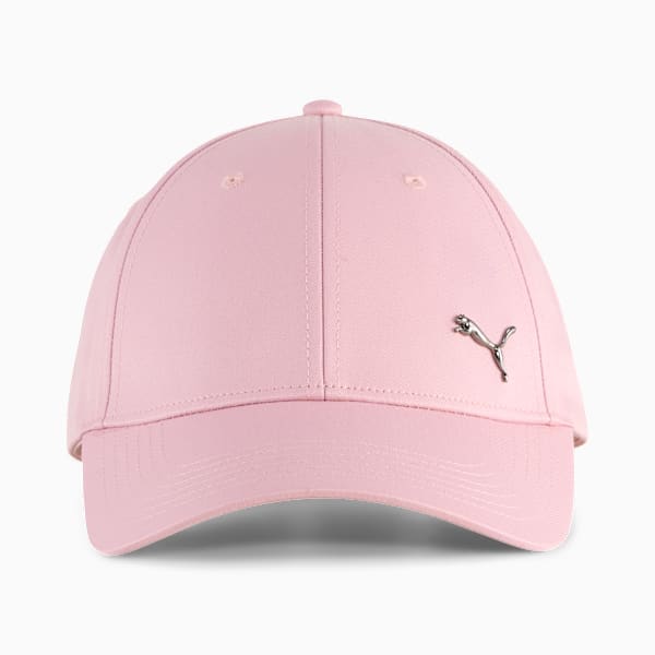 ESS Metal PUMA Cat Baseball Cap, Poised Pink, large-MEX