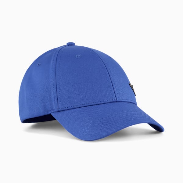 Essentials Metal PUMA Cat Baseball Cap, Royal Sapphire, large-ZAF