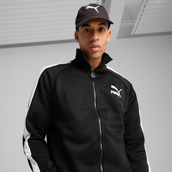 Essentials PUMA Cat Baseball Cap, PUMA Black, large-ZAF