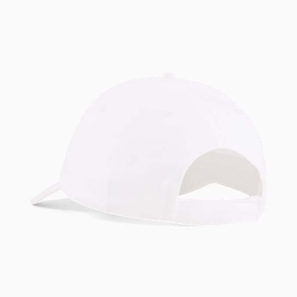 Essentials PUMA Cat Baseball Cap, PUMA White, large-ZAF