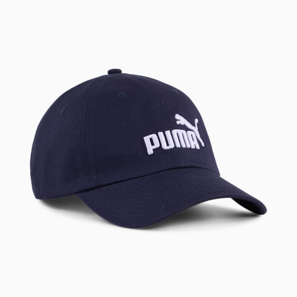 ESS No.1 Logo Baseball Cap, PUMA Navy-Logo, large-ZAF