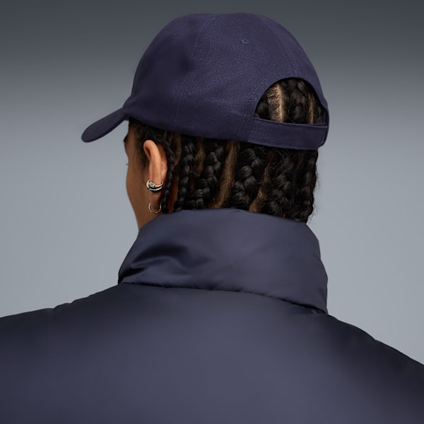 ESS No.1 Logo Baseball Cap, PUMA Navy-Logo, large-ZAF