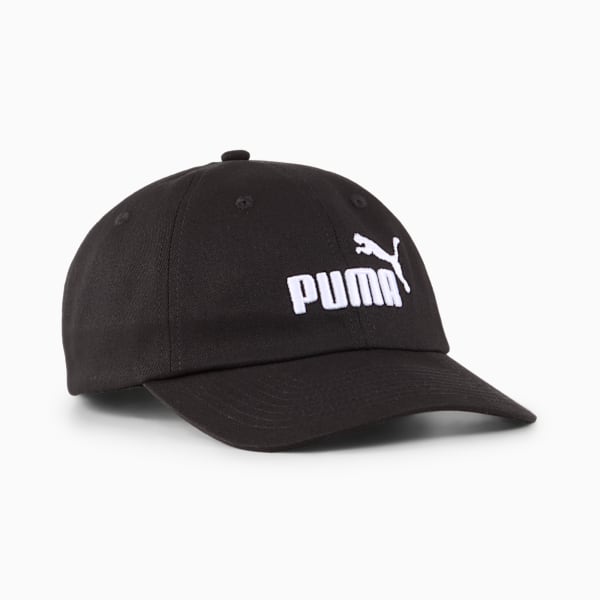 ESS No.1 Logo Baseball Cap Youth, PUMA Black, large-ZAF