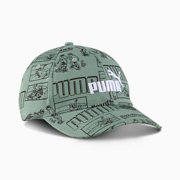 Essentials No.1 Logo Baseball Cap Youth, Green Moon-Mid 90ies, large-MEX