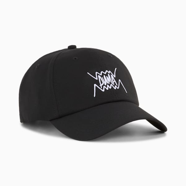 Gorra con visera Basketball, PUMA Black, large-ARG