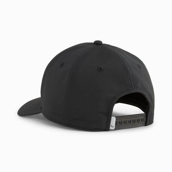 Gorra con visera Heritage P Tech Golf para hombre, PUMA Black-White Glow, large-MEX