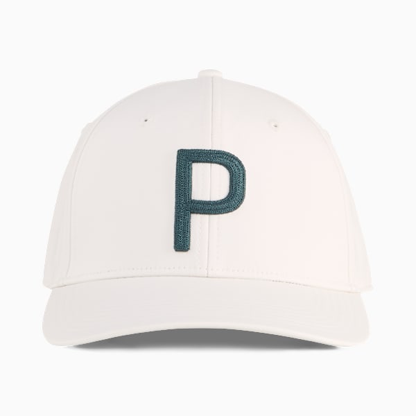 Heritage P Tech Golf Cap Men, Alpine Snow-Green Terrain, large-ZAF