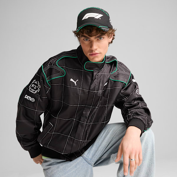 Gorra con visera F1® Racing, PUMA Black, large-MEX