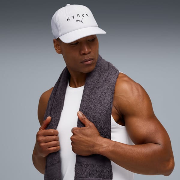 PUMA x HYROX Trucker Cap, PUMA White, large-ZAF