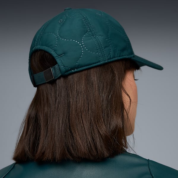 Quilted Baseball Cap, Green Terrain, large-ZAF