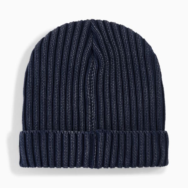 Premium Essentials Mid Crown Beanie, New Navy, large-ZAF
