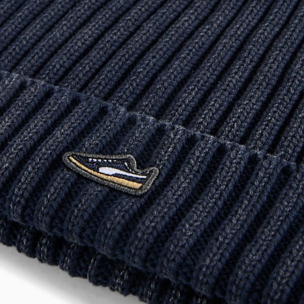 Premium Essentials Mid Crown Beanie, New Navy, large-ZAF