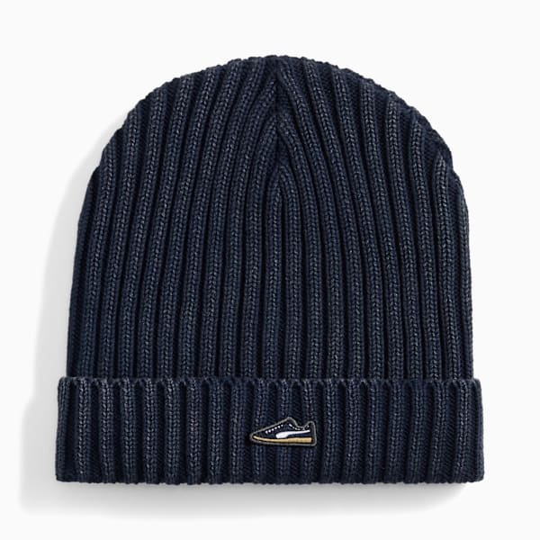 Premium Essentials Mid Crown Beanie, New Navy, large-ZAF