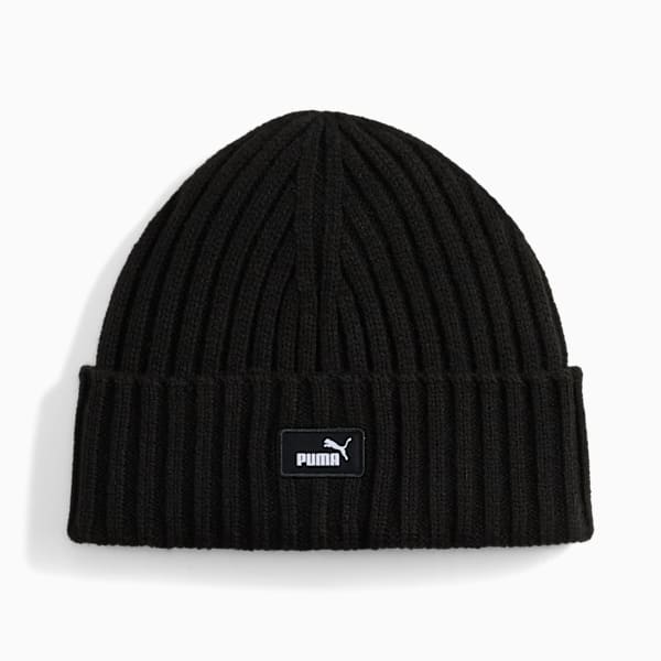Essentials Fisherman Beanie, PUMA Black, large-ZAF