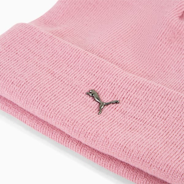 Metal PUMA CAT High Crown Beanie, Poised Pink, large-ZAF