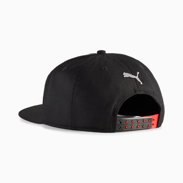 F1® 75yrs Racing Flat Brim Cap, PUMA Black, large-ZAF