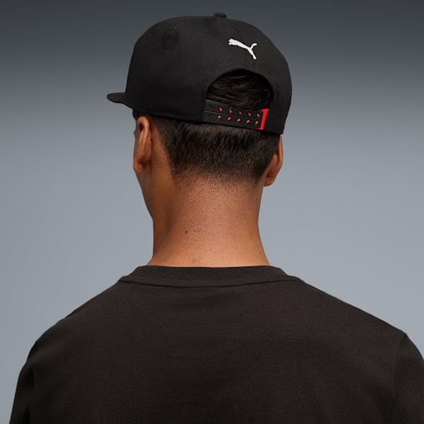 F1® 75yrs Racing Flat Brim Cap, PUMA Black, large-ZAF