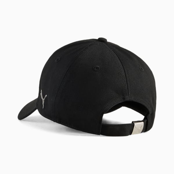 Borussia Dortmund Essentials Cap Unisex, PUMA Black-Flat Medium Gray, large-MEX