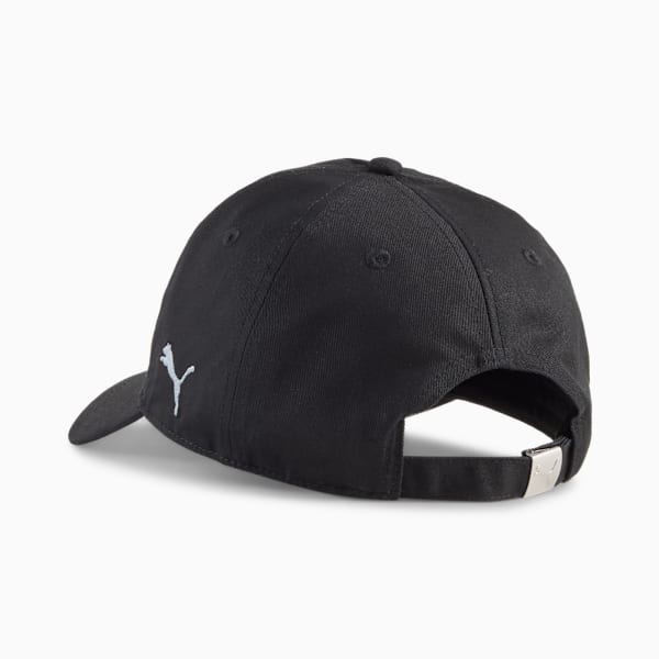 Gorra con visera Manchester City Essentials, PUMA Black-PUMA Silver, large-ARG