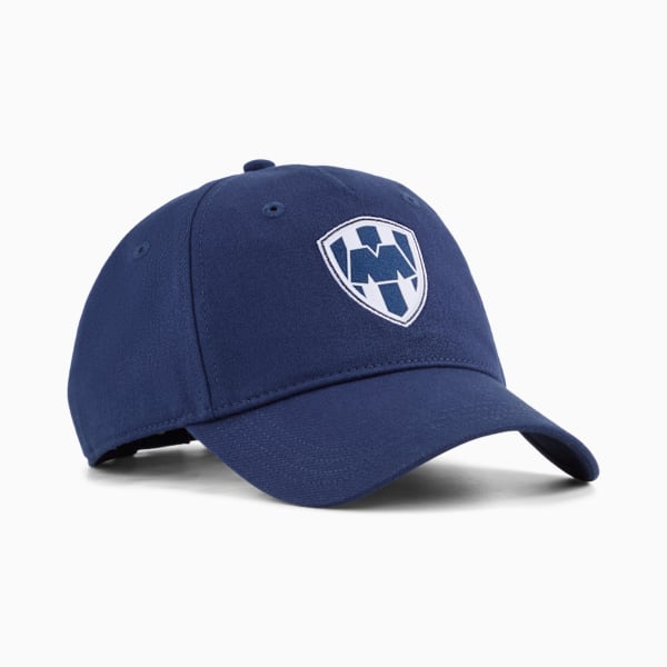 CF Monterrey Essentials Cap, Persian Blue-PUMA White, large-MEX