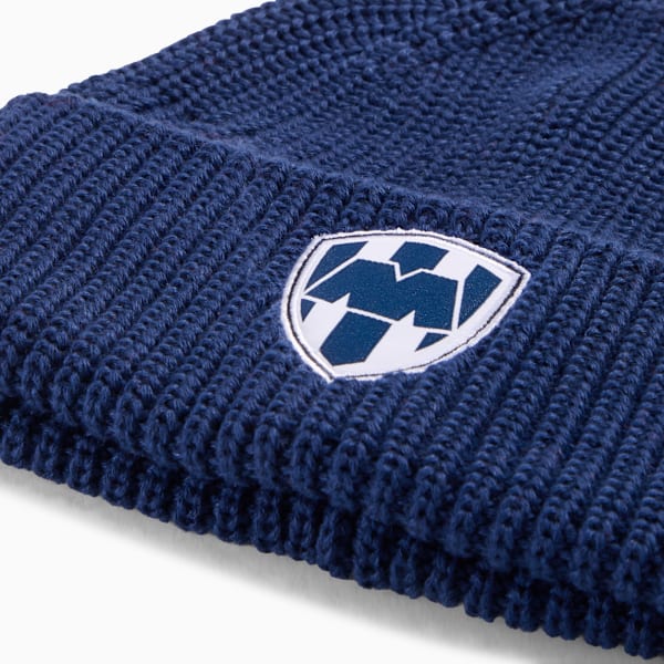 CF Monterrey Essentials Beanie, Persian Blue-PUMA White, large-MEX