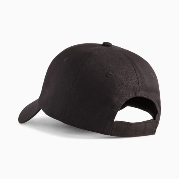 Essentials PUMA Cat Baseball Cap Youth, PUMA Black, large-MEX