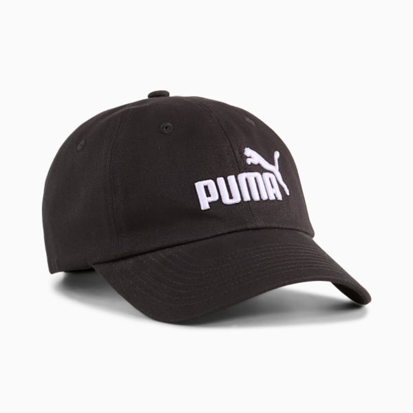 Gorra con visera Essentials No.1 Logo para adolescentes, PUMA Black, large-MEX