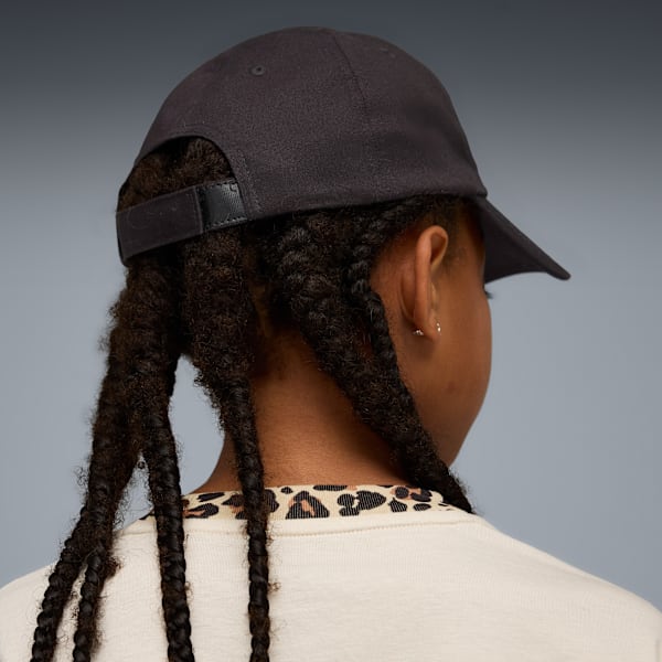 Gorra con visera Essentials No.1 Logo para adolescentes, PUMA Black, large-MEX