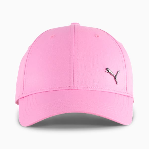 Gorra con visera Essentials Metal PUMA Cat para adolescentes, Posie Pink, large-MEX