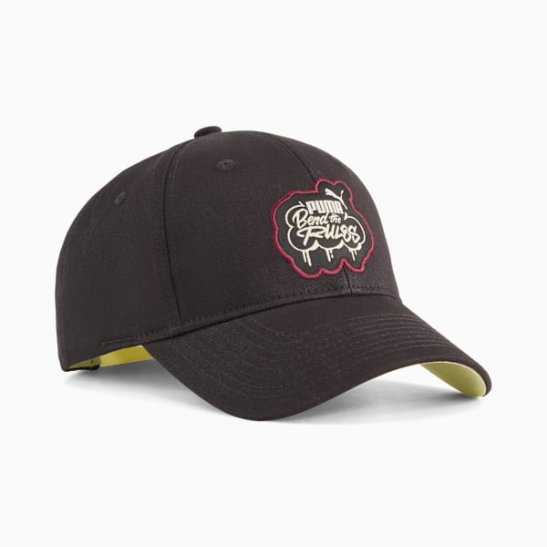 Comic Baseball Cap Youth, PUMA Black, large-MEX