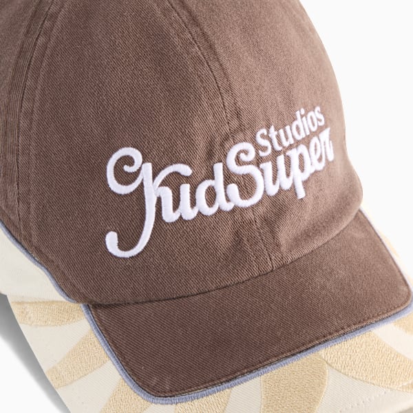 Gorra con visera PUMA x KIDSUPER, Flat Bronze-Pebble Path, large-ARG