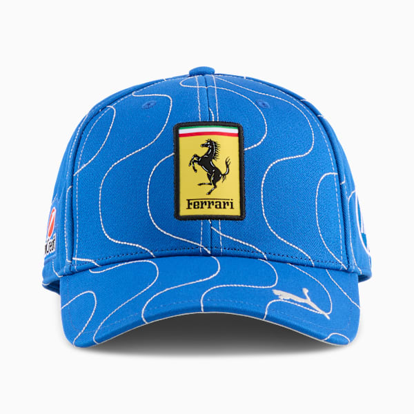 Scuderia Ferrari HP Replica Monza Baseball Cap, Steer Blue, large-ZAF