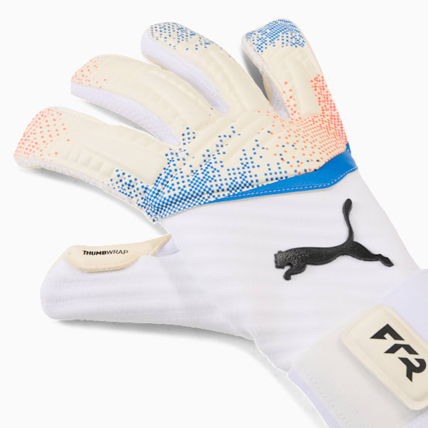 Guantes de portero FUTURE Pro Hybrid, PUMA White-Glowing Red-Ultra Blue, large-MEX