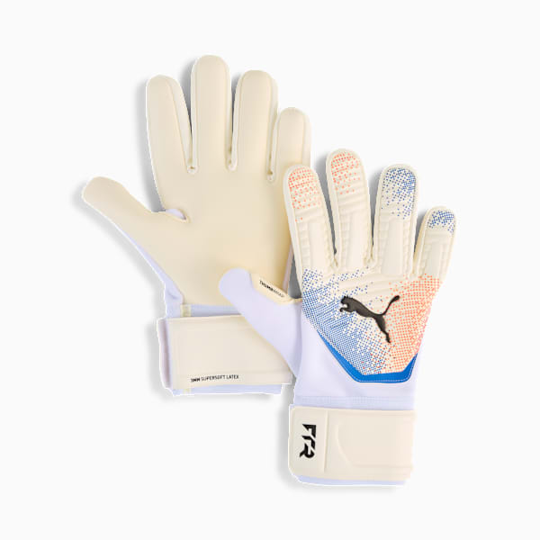 Guantes de portero FUTURE Pro Hybrid, PUMA White-Glowing Red-Ultra Blue, large-MEX