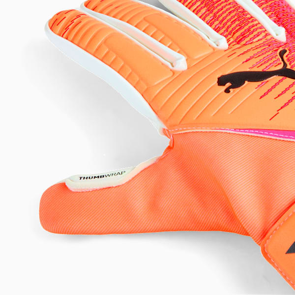 FUTURE Match NC Football Goalkeeper Gloves, Heat Fire-Ravish, large-MEX