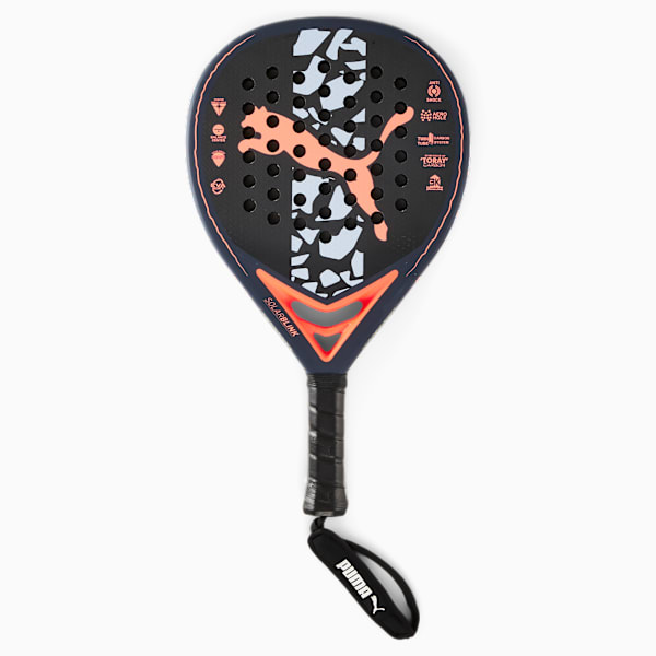 Pala de pádel SolarBLINK PWR, New Navy-Ultra Orange-Team Light Blue, large-MEX