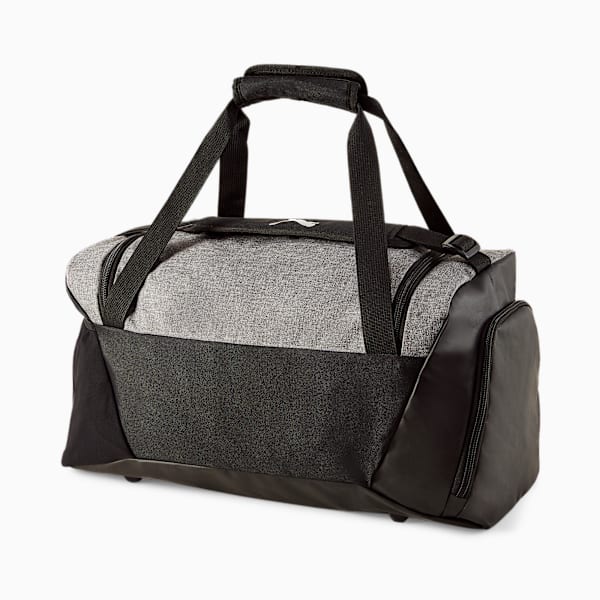 Bolso pequeño para fútbol teamFINAL, Puma Black-Medium Gray Heather, large-ARG