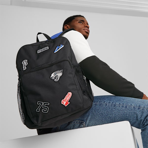 Mochila Patch, PUMA Black, large-ARG