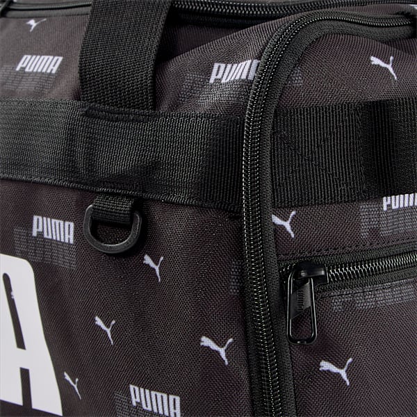 Challenger S Duffle Bag, PUMA Black-LOGO APP, large-ZAF